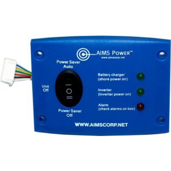Aims Power AIMS Power, LED Remote Panel for 1250 and 2500 Watt Green Inverter Chargers REMOTELED